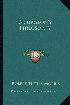 portada a surgeon's philosophy