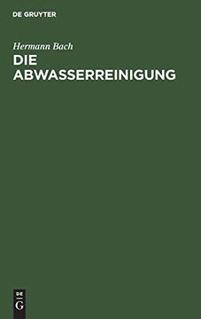 portada Die Abwasserreinigung (en Alemán)