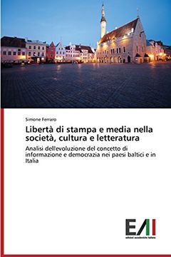 portada Libertà di stampa e media nella società, cultura e letteratura