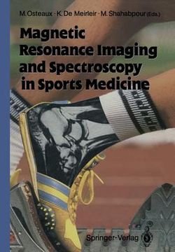portada magnetic resonance imaging and spectroscopy in sports medicine (en Inglés)