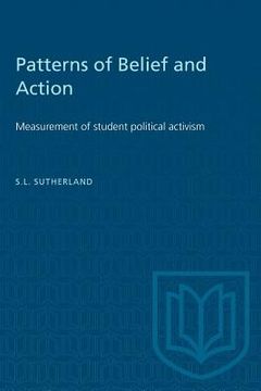portada Patterns of Belief and Action: Measurement of student political activism (in English)
