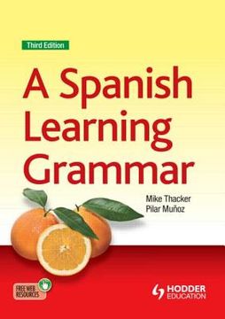 portada a spanish learning grammar (in English)