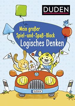 portada Duden: Mein Großer Spiel- und Spaß-Block: Logisches Denken (en Alemán)