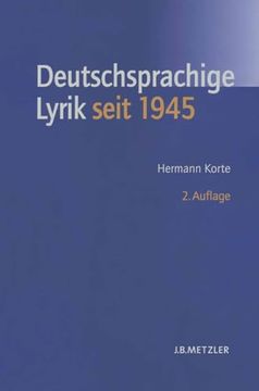portada Deutschsprachige Lyrik Seit 1945 (en Alemán)