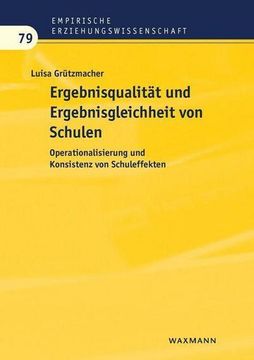 portada Ergebnisqualität und Ergebnisgleichheit von Schulen (in German)