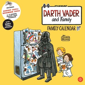 portada Star Wars Darth Vader and Family 2024 Family Wall Calendar (en Inglés)