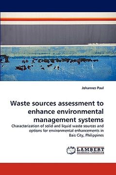 portada waste sources assessment to enhance environmental management systems (en Inglés)