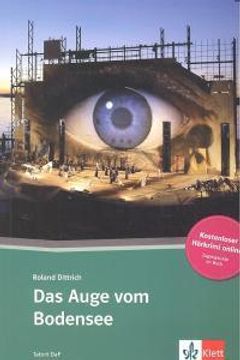 portada Das Auge Vom Bodensee Libro+Audio Descargable (en Alemán)