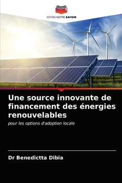 portada Une source innovante de financement des énergies renouvelables (en Francés)