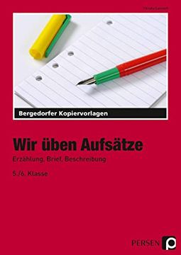 portada Wir Üben Aufsätze: 5. /6. Schuljahr (en Alemán)