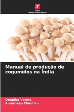 portada Manual de Produção de Cogumelos na Índia (en Portugués)