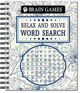 portada Brain Games - Relax and Solve: Word Search (Toile) (en Inglés)