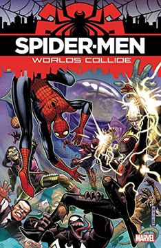 portada Spider-Men Worlds Collide (en Inglés)
