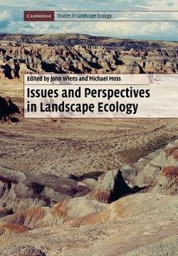 portada Issues and Perspectives in Landscape Ecology Paperback (Cambridge Studies in Landscape Ecology) (in English)