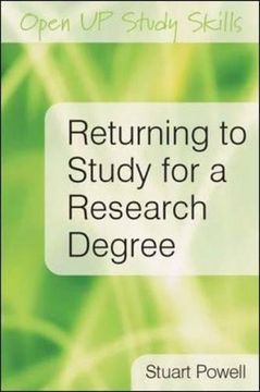 portada Returning to Study for a Research Degree 