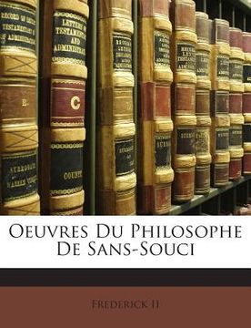 portada Oeuvres Du Philosophe de Sans-Souci (en Francés)