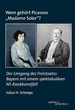 portada Wem Gehört Picassos¿ Madame Soler¿ (en Alemán)