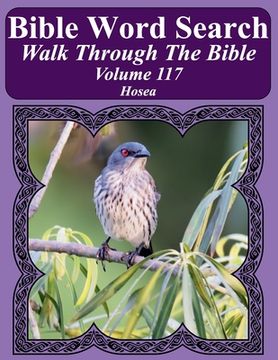 portada Bible Word Search Walk Through The Bible Volume 117: Hosea Extra Large Print (en Inglés)