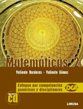 portada Matematicas (2) y cd: Enfoque por Competencias Genericas y Discip Linares
