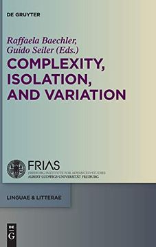 portada Complexity, Isolation, and Variation (Linguae & Litterae) 