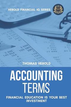 portada Accounting Terms - Financial Education Is Your Best Investment