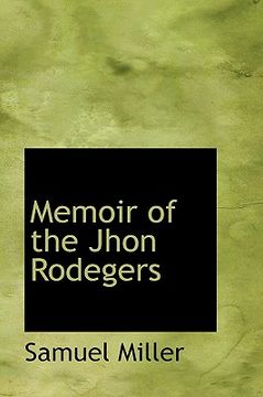 portada memoir of the jhon rodegers
