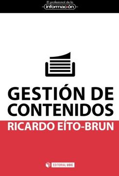 portada Gestión de Contenidos (el Profesional de la Información) (in Spanish)