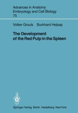 portada the development of the red pulp in the spleen (en Inglés)