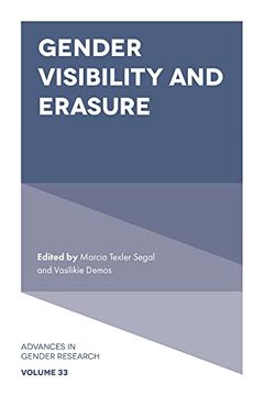 portada Gender Visibility and Erasure (Advances in Gender Research) (en Inglés)
