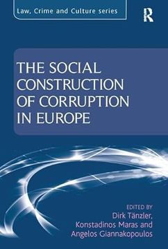 portada The Social Construction of Corruption in Europe (en Inglés)