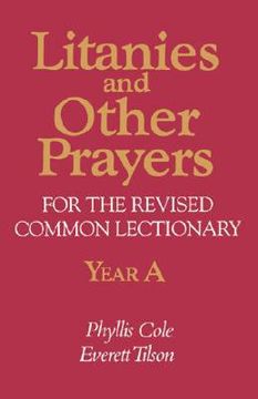 portada litanies and other prayers for the revised common lectionary year a