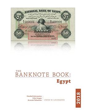 portada The Banknote Book: Egypt (en Inglés)