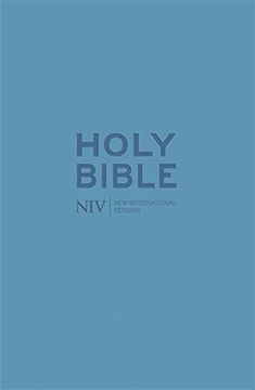 portada Holy Bible: New International Version (Cyan Soft-tone Bible with Zip)