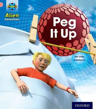 portada Project x: Alien Adventures: Pink: Peg it up (in English)
