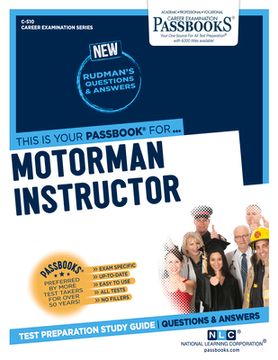 portada Motorman Instructor (C-510): Passbooks Study Guide Volume 510 (en Inglés)