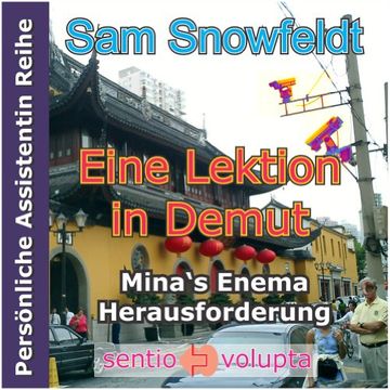 portada Eine Lektion in Demut: Mina’s Enema Herausforderung (Die persönliche Assistentin Reihe 2) (German Edition)