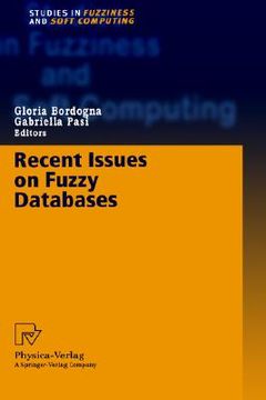 portada recent issues on fuzzy databases (en Inglés)