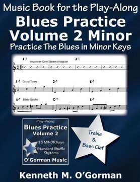 portada Blues Practice Volume 2 Minor: Practice The Blues in Minor Keys (en Inglés)