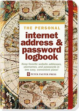 portada Old World Internet Address & Password Logbook (in English)
