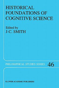 portada historical foundations of cognitive science (in English)