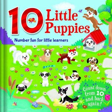 portada 10 Little Puppies: Counting fun (en Inglés)
