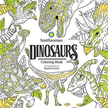 portada Dinosaurs: A Smithsonian Coloring Book (en Inglés)