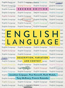 portada English Language: Description, Variation and Context (en Inglés)