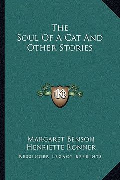 portada the soul of a cat and other stories (en Inglés)