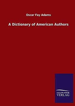 portada A Dictionary of American Authors (en Inglés)