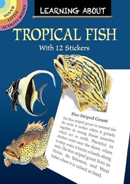 portada Learning About Tropical Fish (Dover Little Activity Books: Sea Life) (en Inglés)