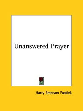 portada unanswered prayer (en Inglés)