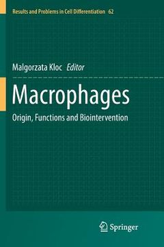 portada Macrophages: Origin, Functions and Biointervention (en Inglés)
