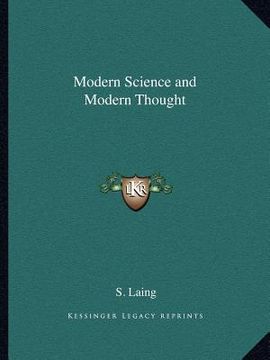 portada modern science and modern thought (in English)