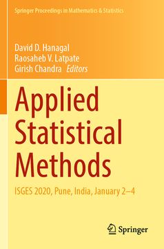portada Applied Statistical Methods: Isges 2020, Pune, India, January 2-4 (en Inglés)